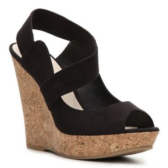 Audrey Brooke Kate Wedge Sandal Size 8 - Picture 7 of 10